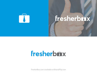 Fresherbox box brand brandflip creativelogo designf1 fresher fresherbox logo logodesign