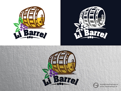LiBarrel Logo creativelogo designf1 libarrel logo logodesigner