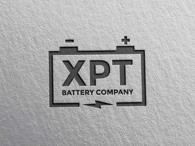 xptbattery mockup creativelogo designf1 logodesign xptbattery