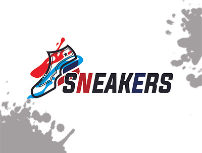 Sneakers Logo Design branding design logo typography vector