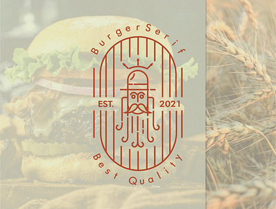 burger1 branding design design art logo logobrand logoidea logoinspire logotype typography vector