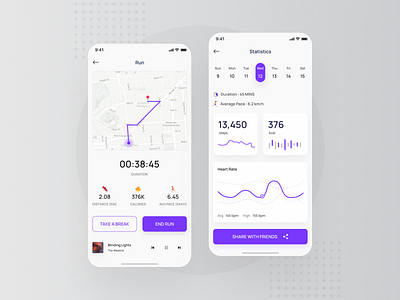 Running App Design