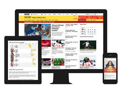 Rio Paralympics: Online coverage branding design editorial sport