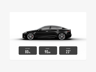 Daily UI #034 - Car Interface dailyuichallenge