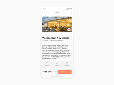 Daily UI #067 - Hotel Booking dailyuichallenge