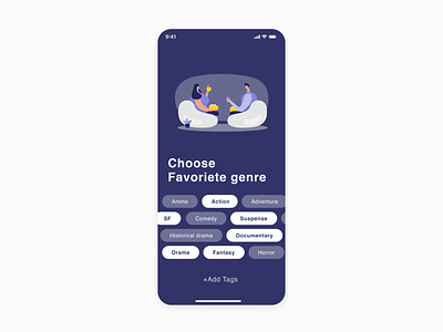 Daily UI #099 - Categories