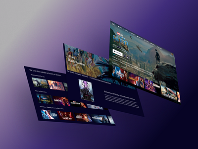Star Lores Mockup - A Disney+ suggested streaming feature. design ui ux