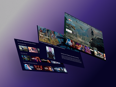 Star Lores Mockup - A Disney+ suggested streaming feature.