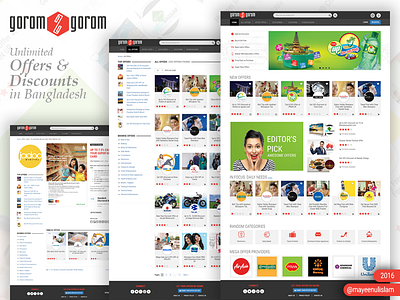 GoromGorom - web design and development deals discounts e commerce offers portal products