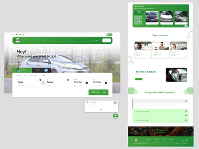 Car Rental Website (DriVe) adobe xd design graphic design illustration ui ui design website
