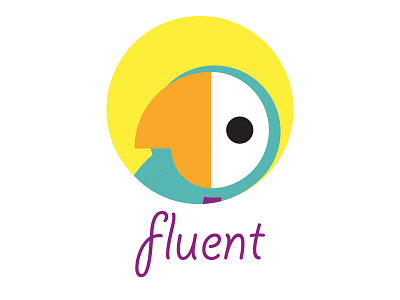 Fluent bird parrot