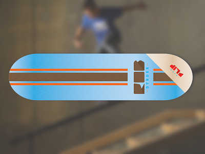 Kick Flip Skateboard Deck