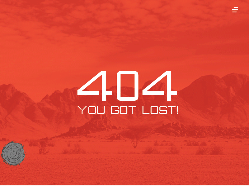 008 Page Not Found / DailyUi