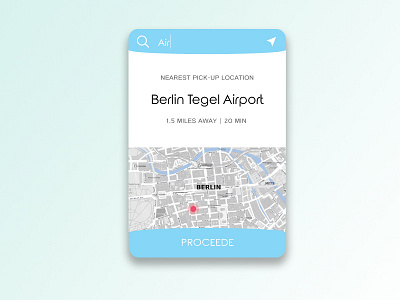 020 Location Tracking / DailyUi berlin city dailyui location map position search ticket tracking ui ux