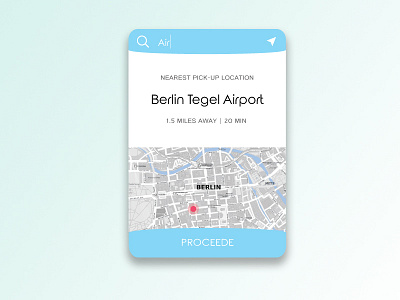 020 Location Tracking / DailyUi