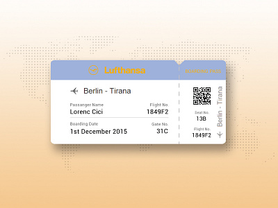 024 Boarding Pass / DailyUi