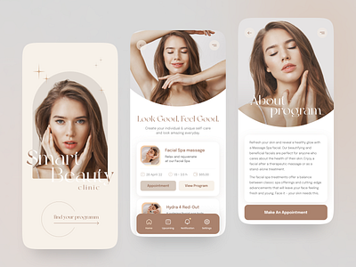 Beauty clinic | app concept