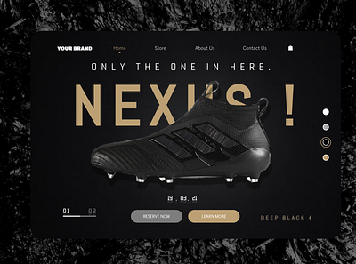 E-commerce Web UI/UX Design Shoes Store design e commerce online shop ui uiux ux website