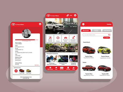 Mobile UI UX Design Car Dealer