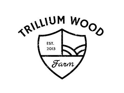 Trillium Wood Farm Logo by Hannah Ellen Spencer on Dribbble