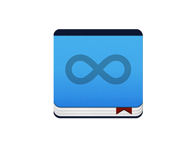 everblank application icon app everblank icon infinity notepad