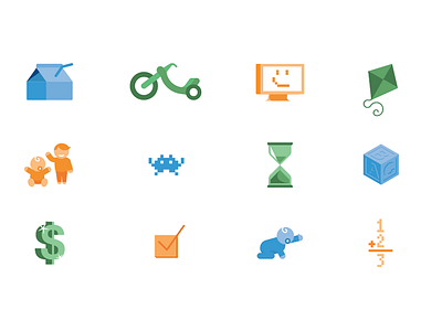 Child Care Survey Icons