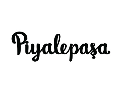 Piyalepaşa custom lettering handtype lettering lettering logo