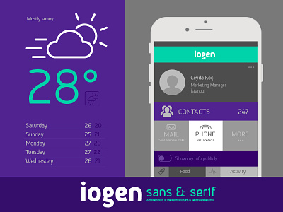 iogen samples font languages opentype typeface yazıkarakteri