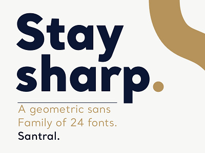 Santral Superfamily typeface