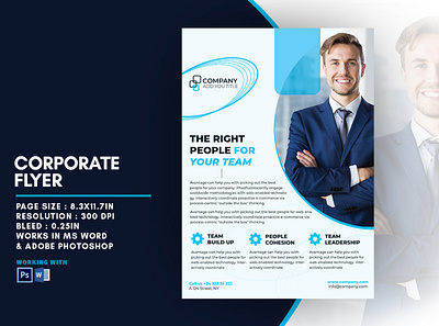 Marketing Corporate Flyer Template digital flyer