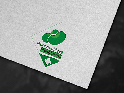 Murrumbidgee mungbeans logo 3d customdesign feminine flat graphic design hand drawn logo minimalist modern signature text vintage