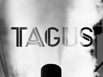 Tagus Free Font display font free geometric impact industrial modern smoke tagus typography