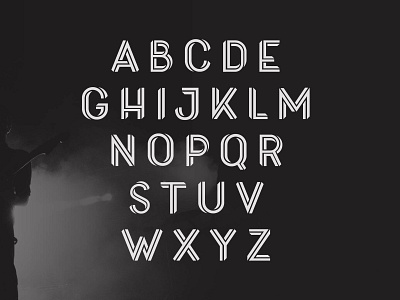New Font - Loophold (2) crazy design display escher font geometric illustration impact logo modern type typography
