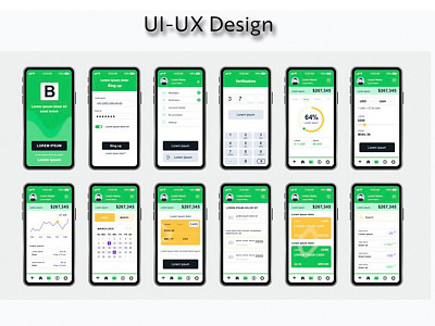 Ui Ux Design ( User interface and user Experience app ui ui design uiux uiux design uiux designer ux ux ui vector