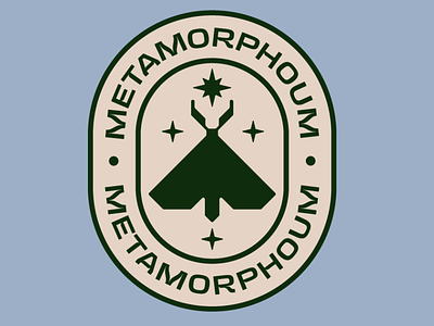 Metamorphoum badge icon type typedesign typography