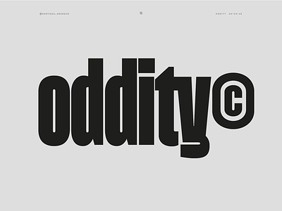 Oddity© dense design grotesque heavy sans type typography