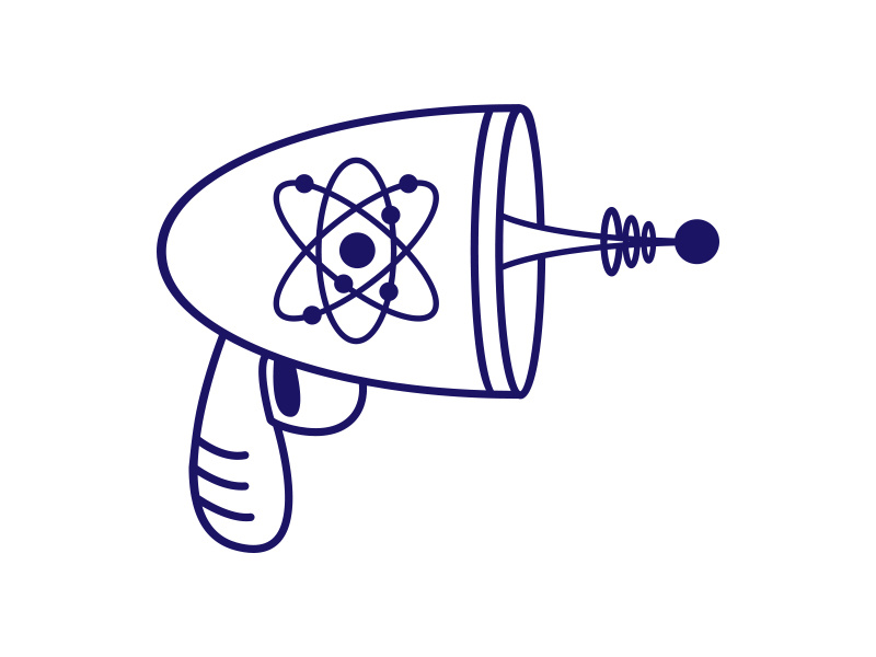 Ray Gun atomic ray gun sci-fi