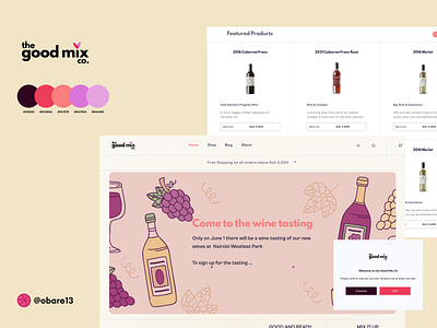 Wine Shop Website