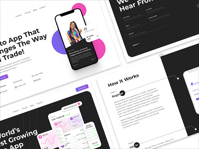 CryptoCoin - App Webflow Template