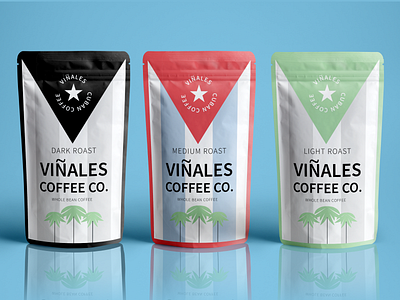 Viñales adobe branding coffee cuba design graphic design illustrator package travel