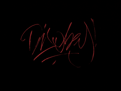 Dribbble50 calligraphy freehand handwriting handwritten kaligrafia lettering liternictwo litery powerscripts script typografia typography