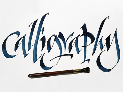 Calligraphy calligraphy freehand handwriting handwritten kaligrafia lettering liternictwo litery powerscripts script typografia typography