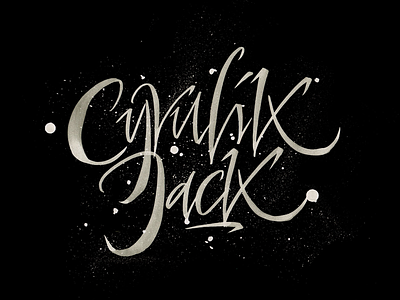 Dribbble Cyrulik calligraphy freehand handwriting handwritten kaligrafia lettering liternictwo litery powerscripts script typografia typography