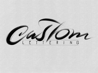 Custom Lettering calligraphy freehand handwriting handwritten kaligrafia lettering liternictwo litery powerscripts script typografia typography