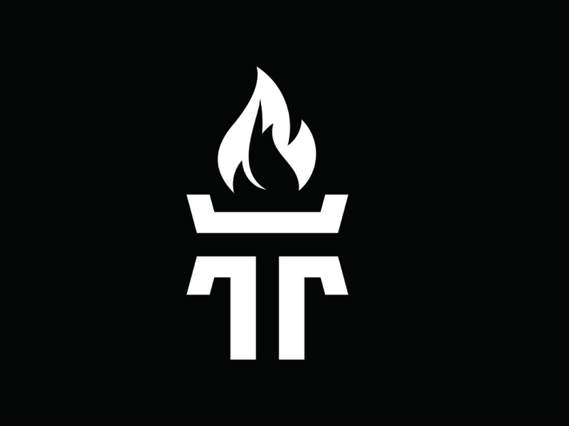 letter T torch logo design by nurvikaazi on Dribbble