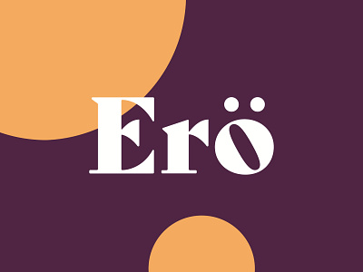 Ero Cake Co - Logo brand design brand identity branding kuwait logo logo design logotype typography vector