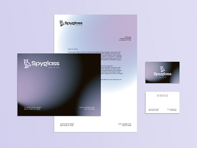 Spyglass Rooftop Bar - Stationery Design