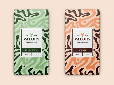 Valory Dark Chocolate - Packaging brand design brand identity branding chocolate illustration logo modern packaging pattern typography