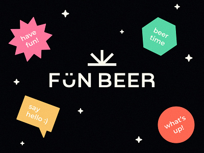 Fun Beer Co - Logo beer brand design brand identity branding craft beer fun logo logotype typography