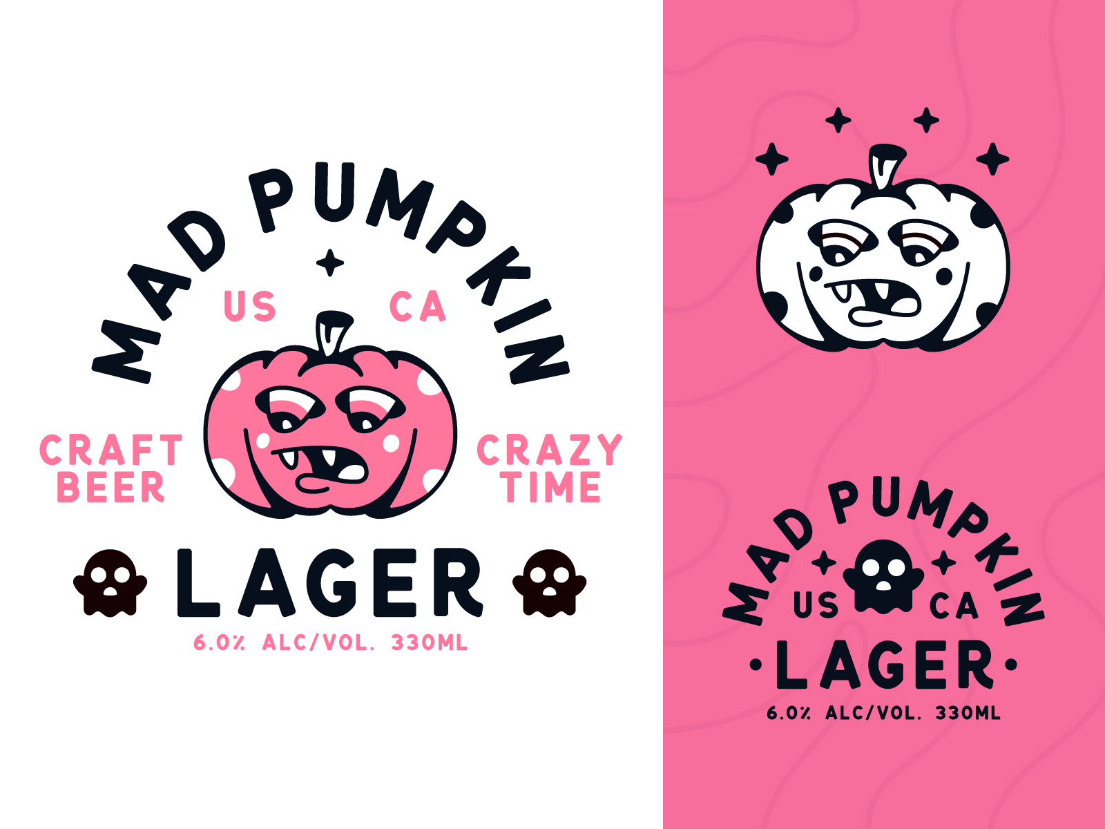 Mad Pumpkin Craft Beer by Stan Aleyn / Brand Designer on Dribbble